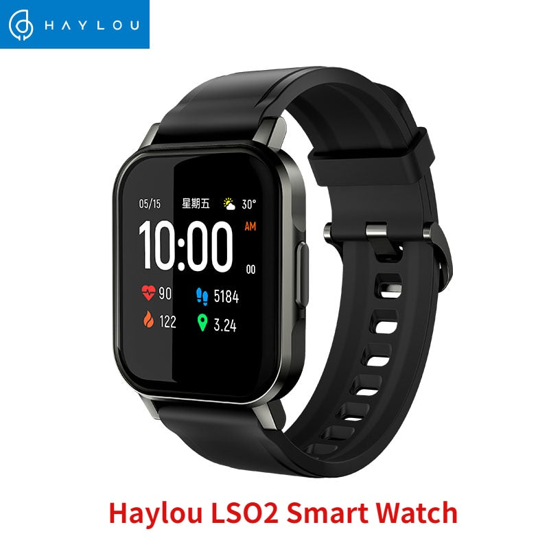 Relógio Smartwatch Watch 2 Haylou LS02 Preto